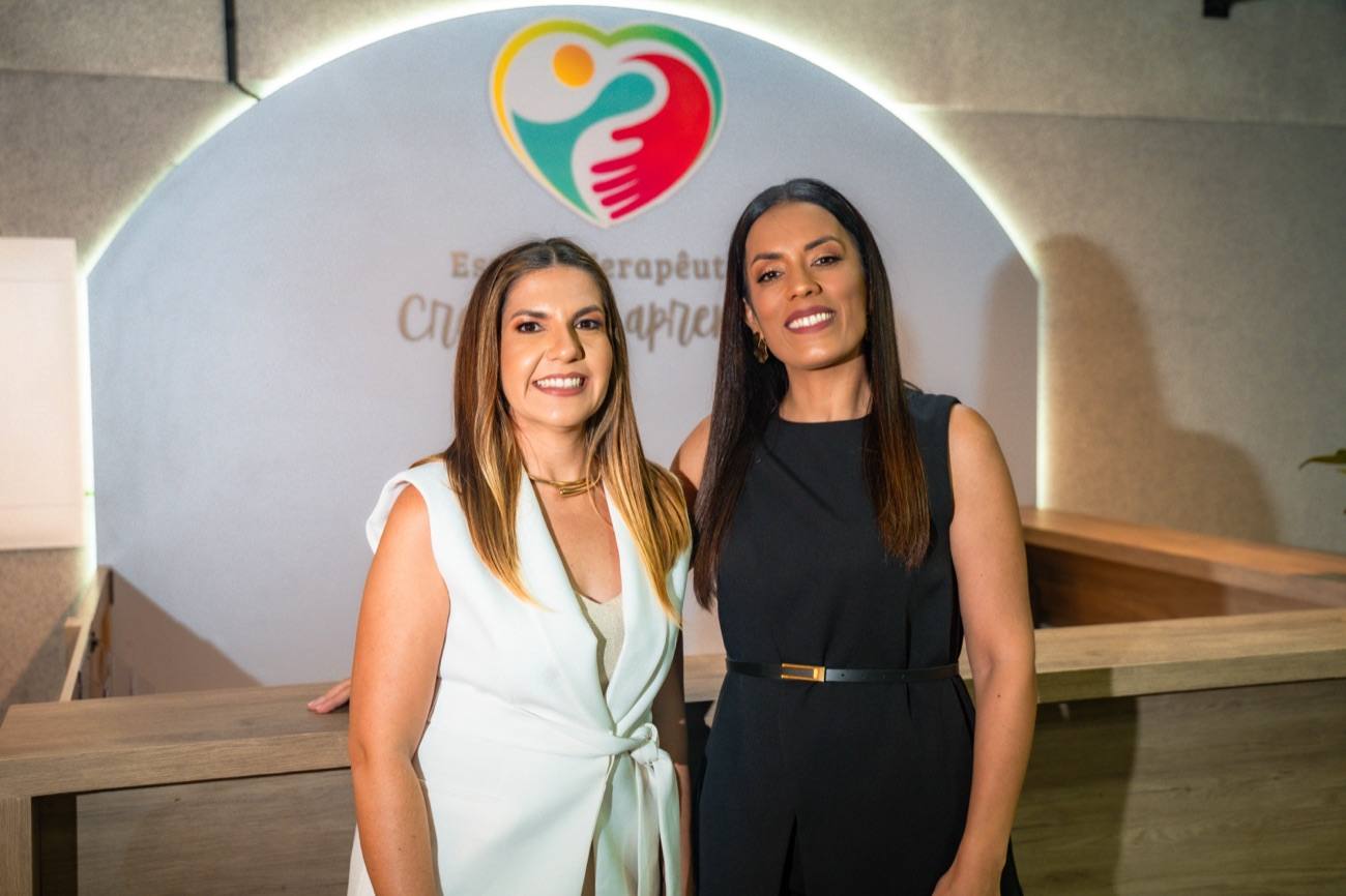 Ana Paula Petrati e Cinthia França, fundadoras do Espaço Terapêutico Crescer e Aprender