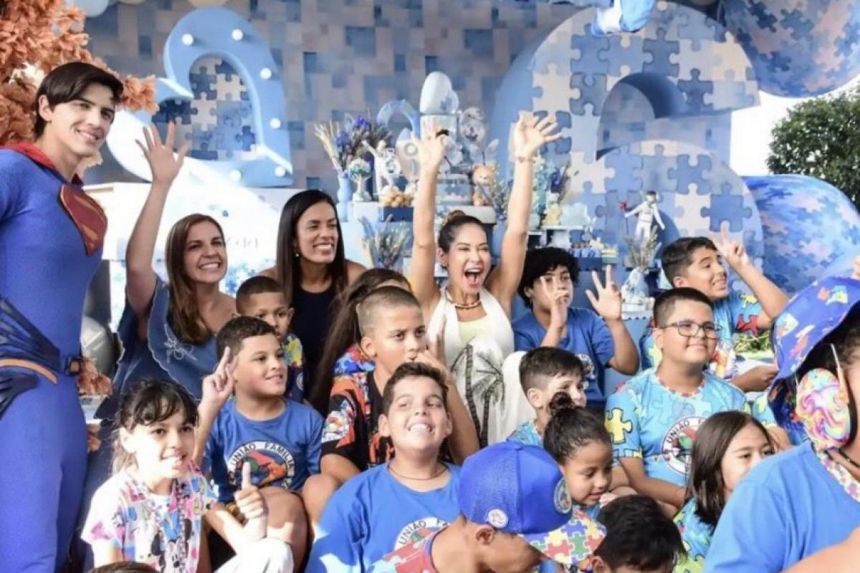 Maíra e Thiago escolhem joseense para o mesversário da filha